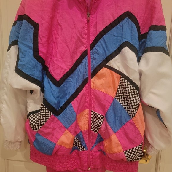 Vintage exercise suit 80s - Picture 2 of 5